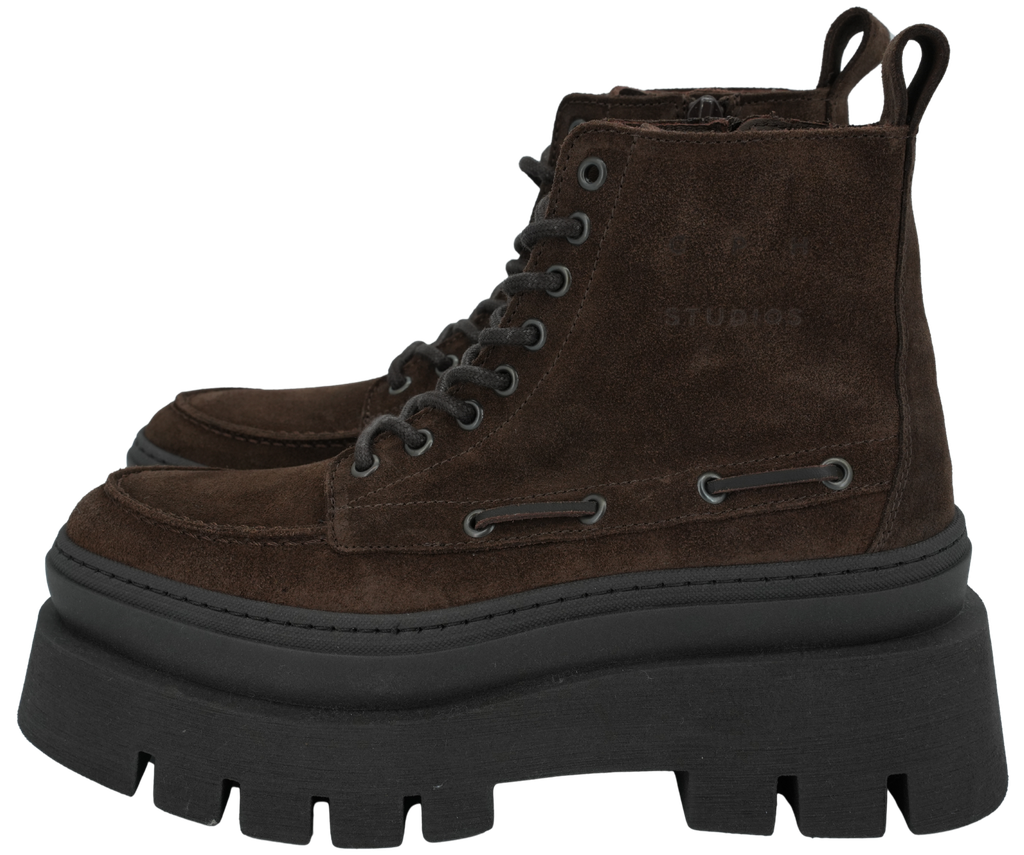 COPENHAGEN STUDIOS - BOOTS EN SUÈDE MARRON (36)