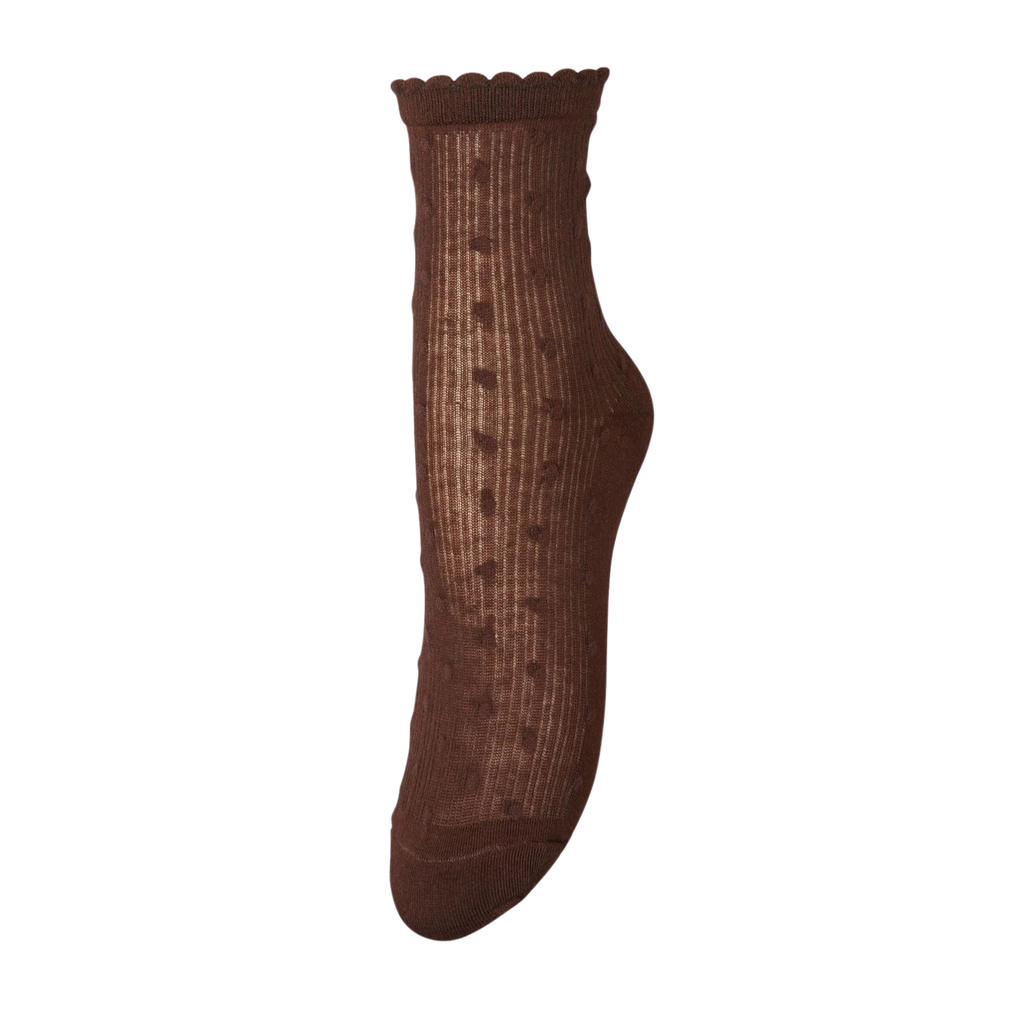 BECKSÖNDERGAARD -  "DOTIA SHEER" SOCKEN