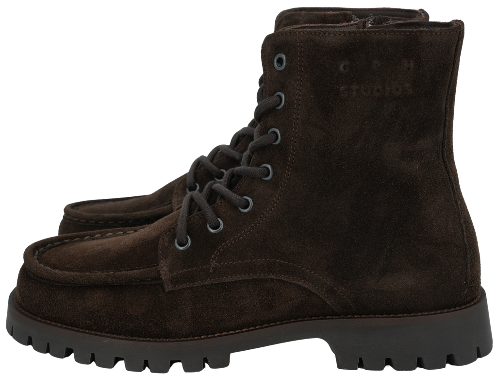 COPENHAGEN STUDIOS - BROWN SUEDE BOOTS