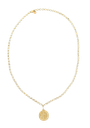 BONNIE STUDIOS - COLLIER "COIN LONG" DORÉ