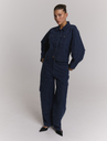 REFINED DEPARTMENT - JEANS BALLON "COCO" BLEU MARINE