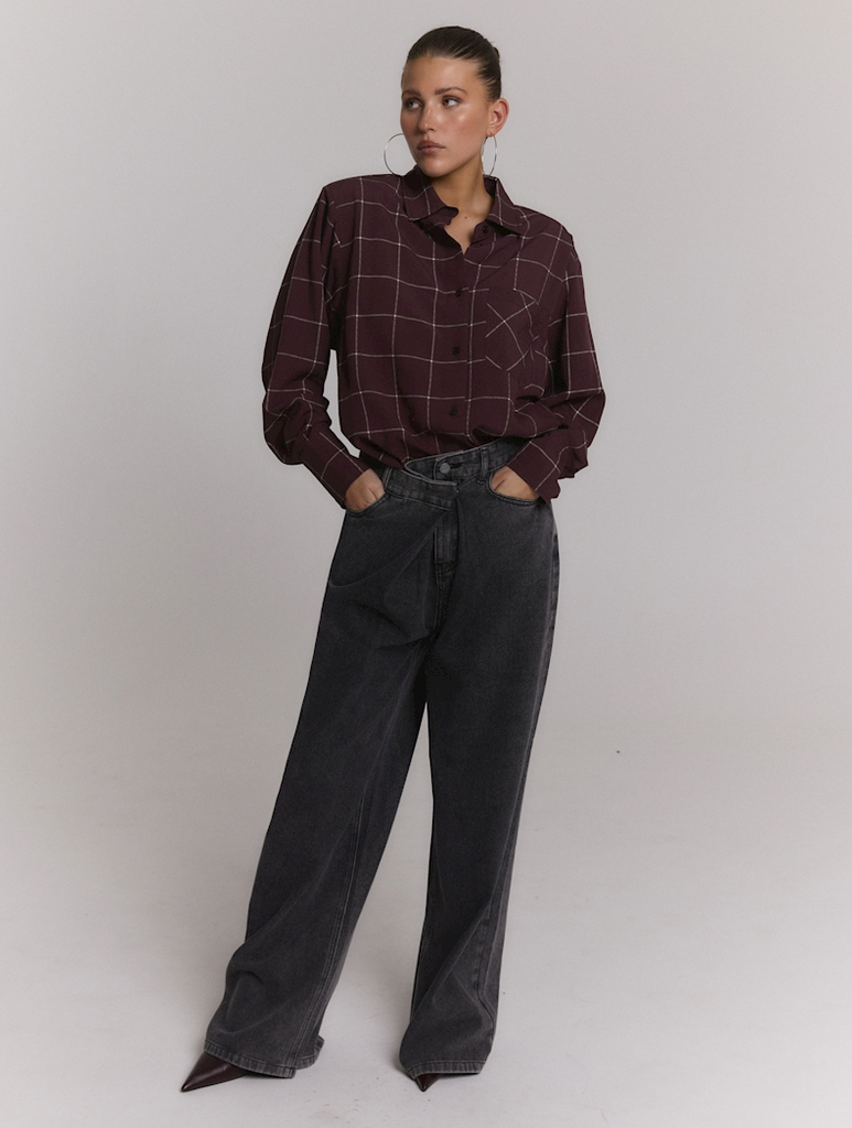 REFINED DEPARTMENT - "JELENE" GRAUEN JEANS
