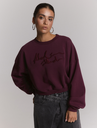 REFINED DEPARTMENT - SWEATSHIRT OVERSIZED "FREDDY" MAUVE