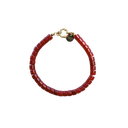 BONNIE STUDIOS - BRACELET "MOOS" BORDEAUX