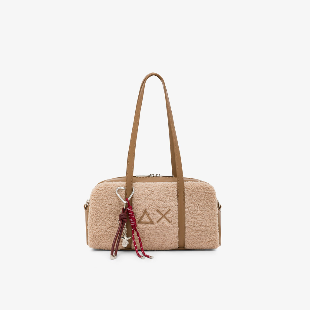 SUN68 - SAC BANDOULIÈRE TEDDY BEIGE