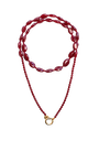 BONNIE STUDIOS - COLLIER "FUNKY" BORDEAUX