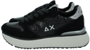 SUN68 - "BIG STARGIRL GLITTER" SCHWARZE SNEAKER