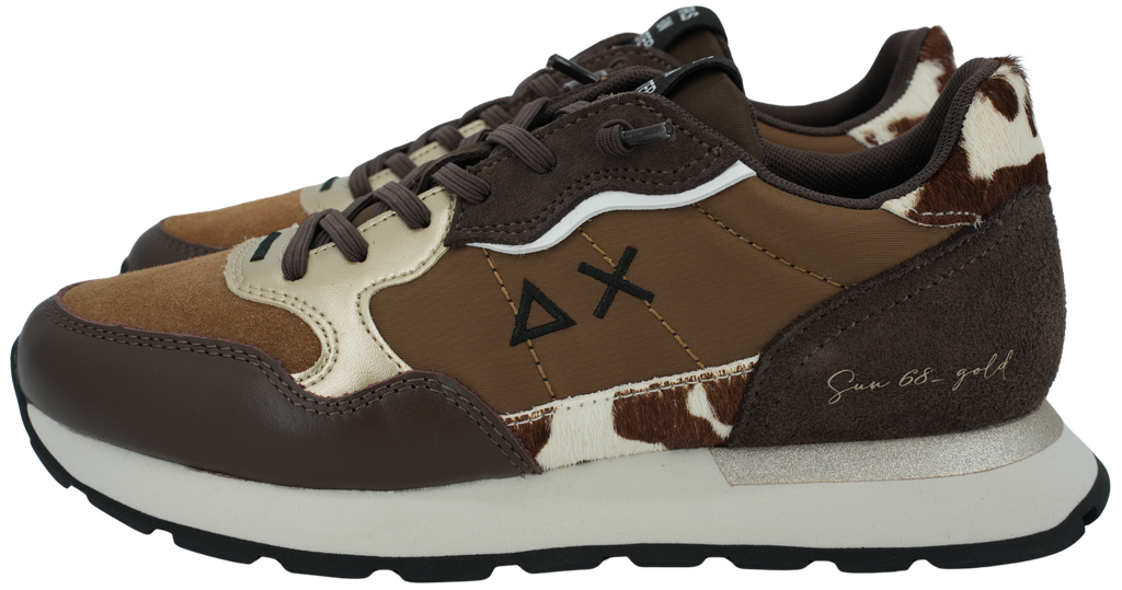 SUN68 - BASKETS "ALLY MIX" MARRONS