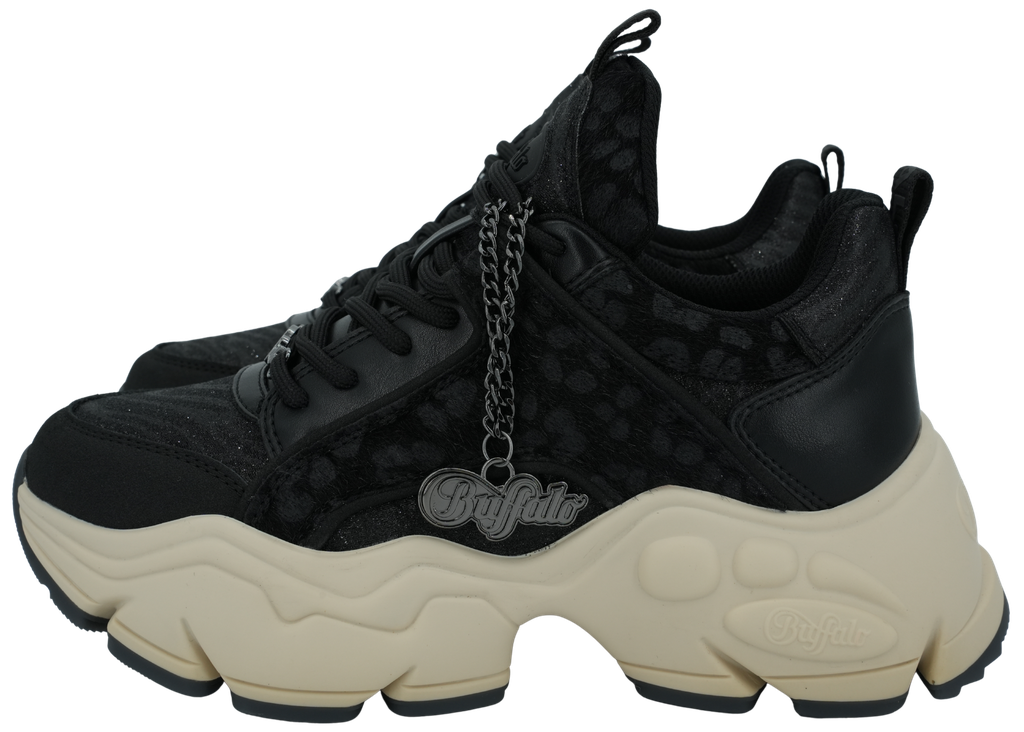 BUFFALO - SCHWARZE "BINARY GLAM" SNEAKER