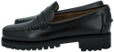 SEBAGO - BLACK "DAN LUG" LOAFERS