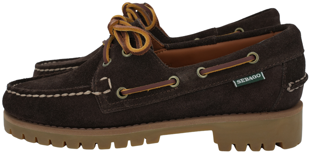 SEBAGO - MOCASSINS "RANGER SUEDE" MARRONS