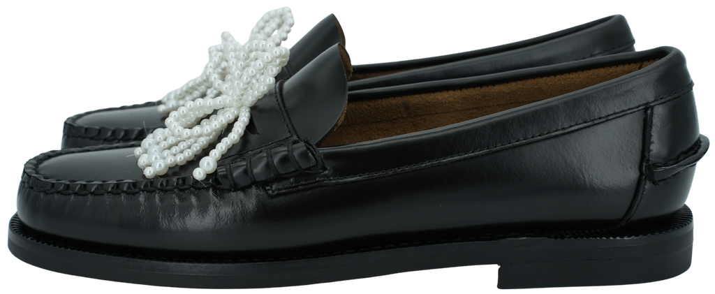 SEBAGO - SCHWARZE „DAN PEARLS“-MOKASSINS