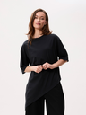 CATWALK JUNKIE - T-SHIRT ASYMÉTRIQUE NOIR