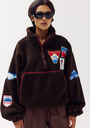 HARPER AND YVE - PULLOVER "DAGMAR" MARRON