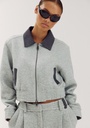 HARPER AND YVE - VESTE JOGGING "JULES" GRISE