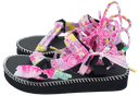 ARIZONA LOVE - PINK "TREKKY" SANDALS