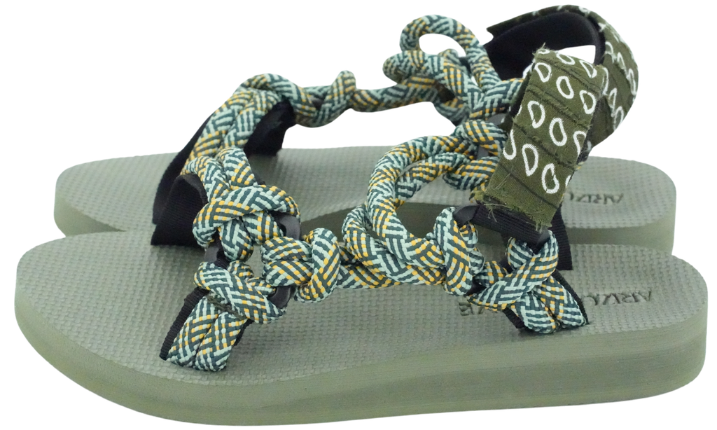ARIZONA LOVE - KHAKI "TREKKY" SANDALS