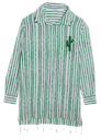 ARIZONA LOVE - ROBE-CHEMISE "CACTUS" VERTE
