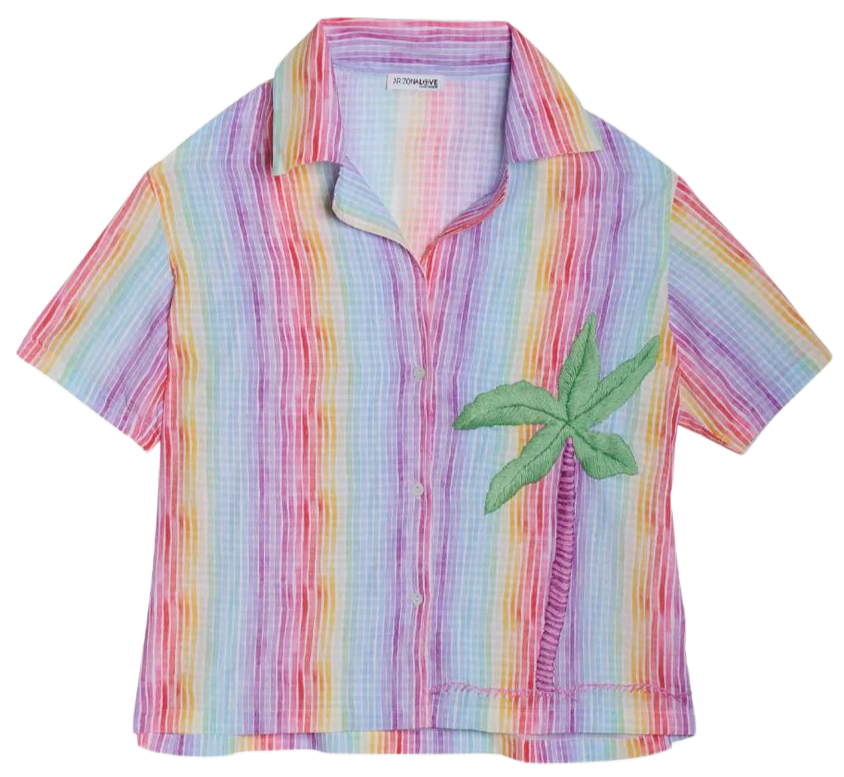 ARIZONA LOVE - VEELKLEURIG OVERHEMD “CACTUS”.