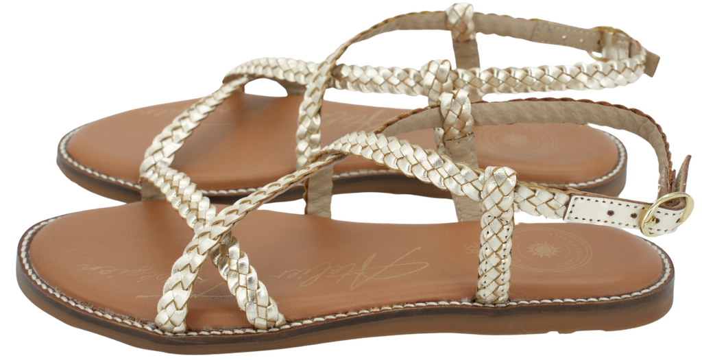 L'ATELIER TROPEZIEN - SANDALEN GOLD
