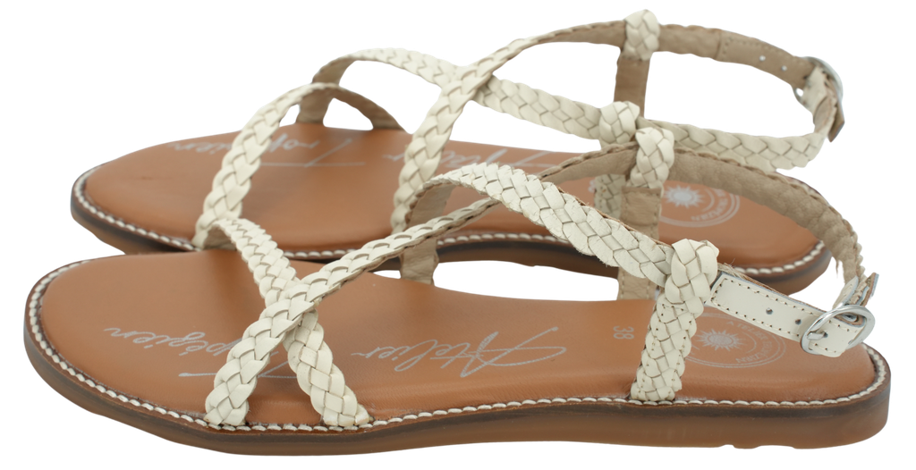 L'ATELIER TROPEZIEN - SANDALEN OFF-WHITE