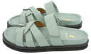 BOBBIES - SANDALEN „ATLAS GRÜN GRAU“.