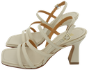 BOBBIES - "SELENA BEIGE" HIGH-HEEL SANDALS