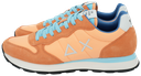SUN68 - ORANGE "TOM SOLID" SNEAKERS