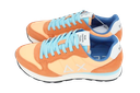 SUN68 - ORANGE "TOM SOLID" SNEAKERS