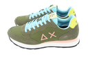 SUN68 - KHAKI NYLON SNEAKERS