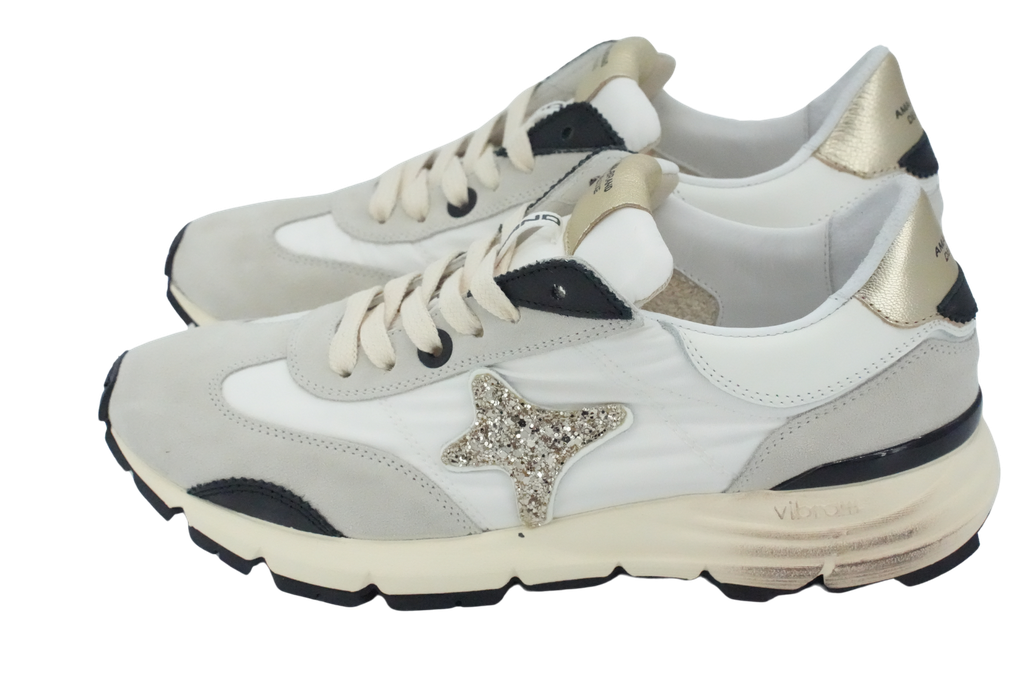 AMA BRAND - "URBAN" BEIGE SNEAKERS