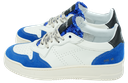 KIRRUNA - "FIRE 06" WHITE AND BLUE SNEAKERS