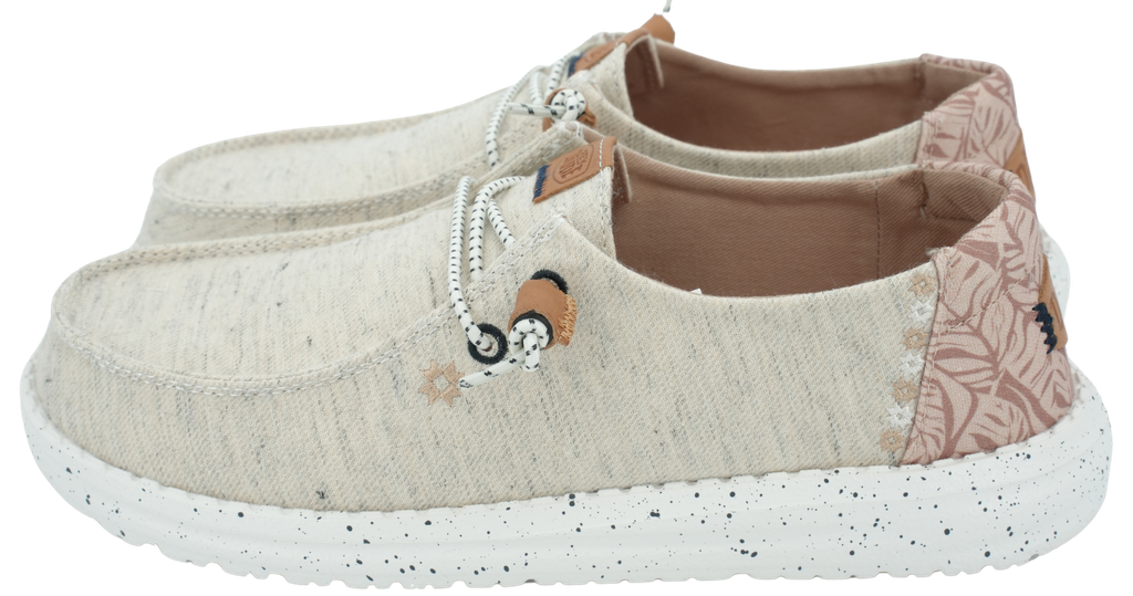 HEY DUDE - ROZE “WENDY TROPICAL” MOCASSINS