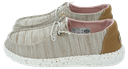 HEY DUDE - BEIGE AND PINK "WENDY SPORT" MOCCASINS