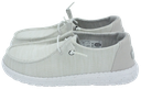 HEY DUDE - GREY "WENDY SPORT" MOCCASINS