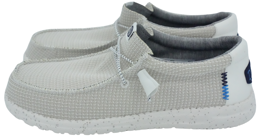 HEY DUDE - WEISSE „WALLY SPORT“ MOKASSINS