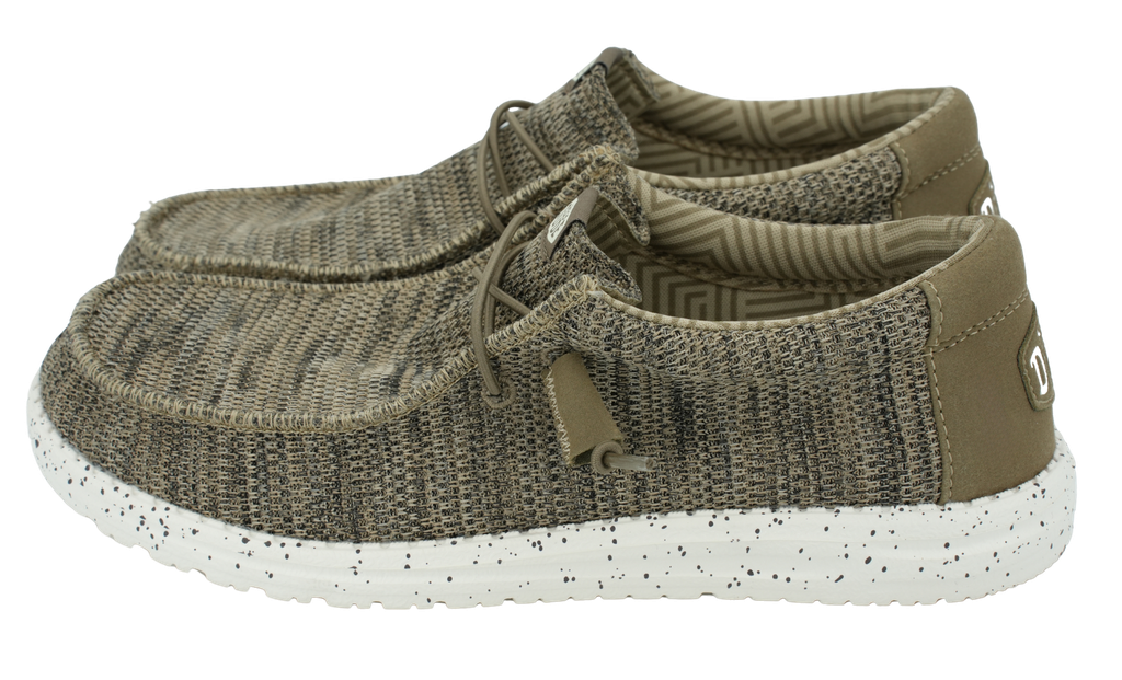 HEY DUDE - MOCASSINS "WALLY SOX" BRUNS