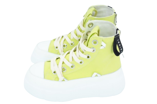 INUIKII - BASKETS "MATILDA" VERTES CITRON