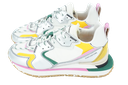 0105 - SILVER AND WHITE "TREK UP BRAND" SNEAKERS
