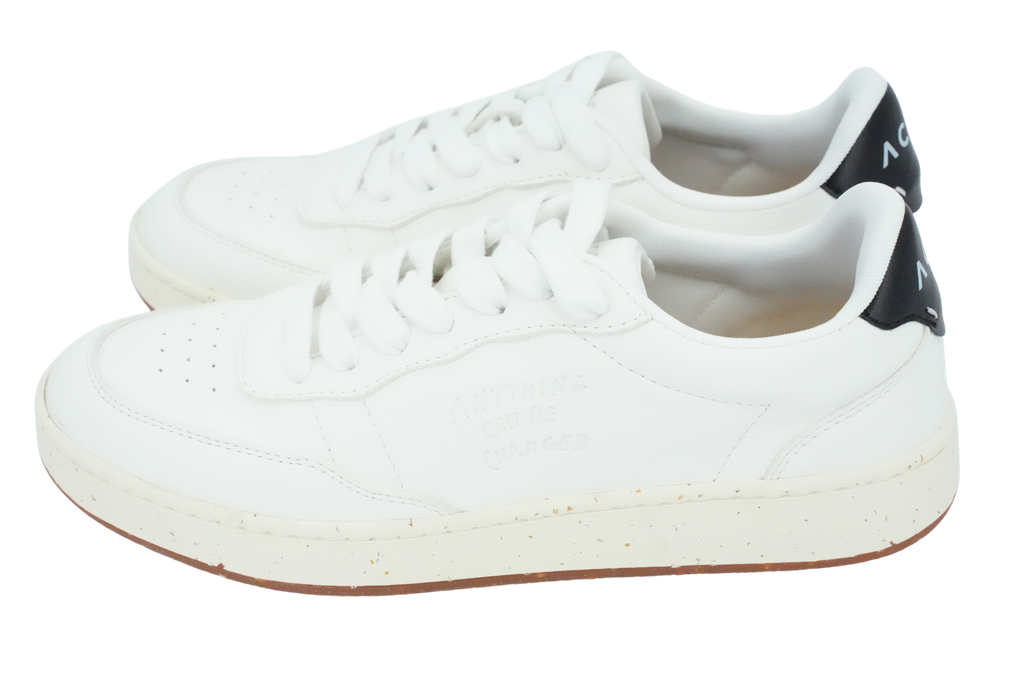 A.C.B.C. - WEISSE UND SCHWARZE „EVERGREEN“-SNEAKERS (36)