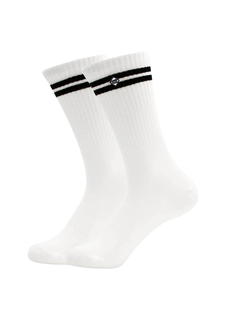 JCLAY - BASIC WHITE SOCKS