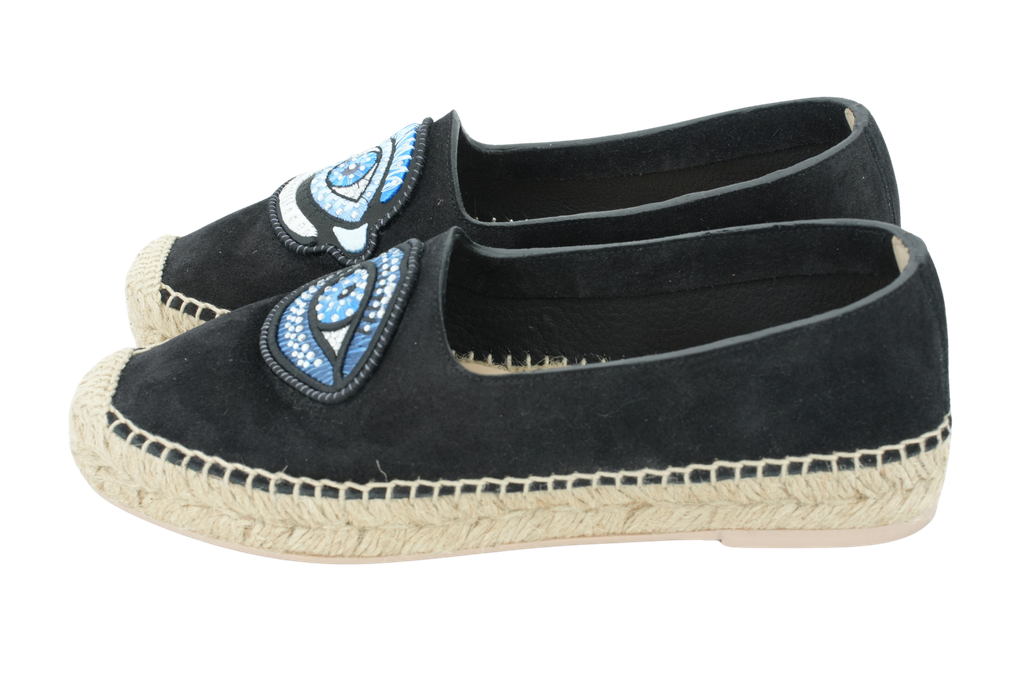RAS - MARINEBLAUE „CASTORO“-ESPADRILLES (36)