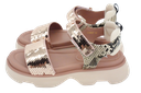 JEANNOT - SANDALEN GLITZER SKIN