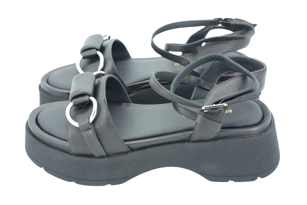 BRUNO PREMI - NERO SANDALS