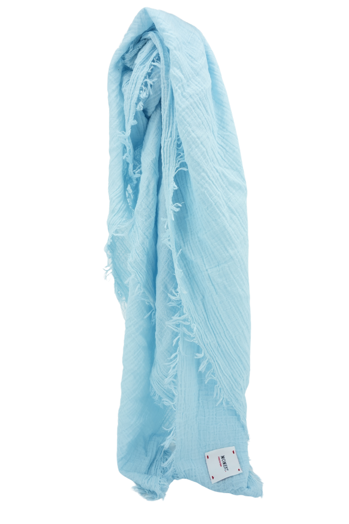MOMENT - FOULARD BABIE BLUE