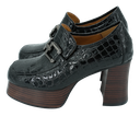 NOA HARMON - MOCASSINS PLATEFORMES NOIRS