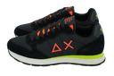 SUN68 - BASKETS "TOM FLUO" NOIRES