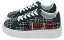 LUI JO - ZWART-WITTE "KYLIE 24" SNEAKERS