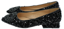 ALMA EN PENA - BLACK SEQUIN BALLERINAS