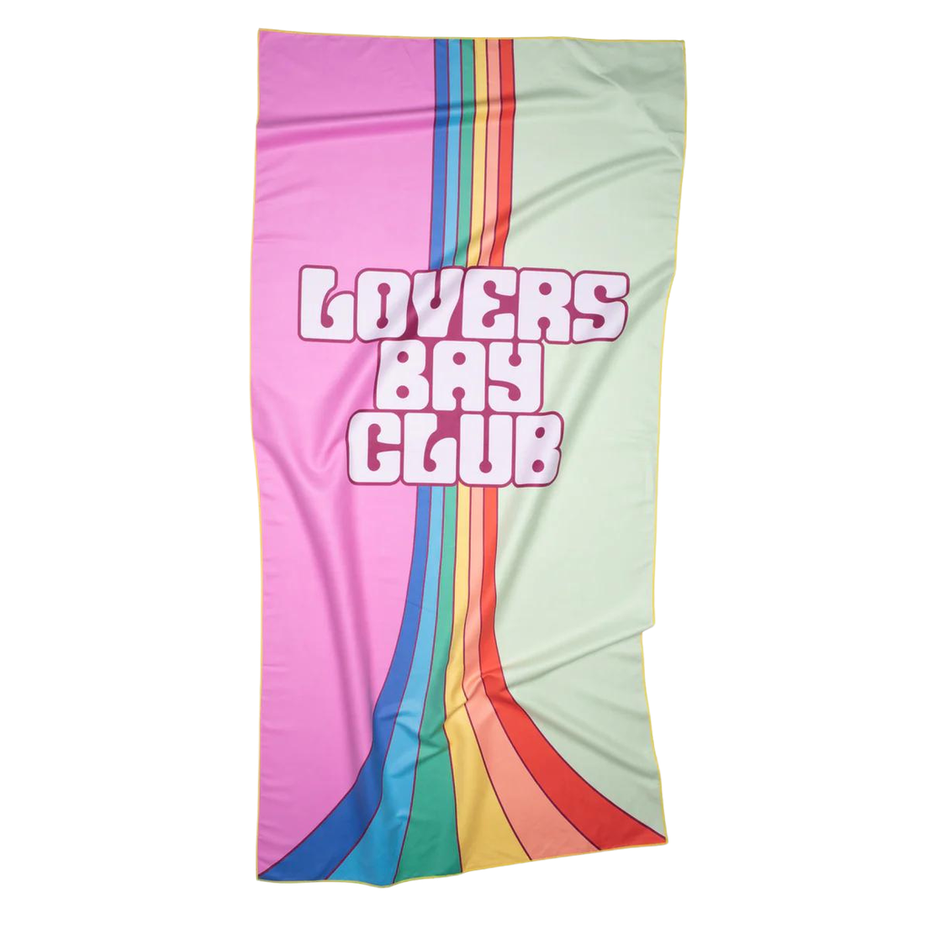LOVERS BAY CLUB - BEACH TOWEL LOVERS BAY CLUB